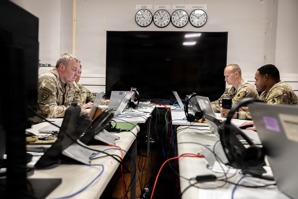 FIRES Support Cell Participates in V Corps Exercise Avenger Triad 25 Operations FIRES Support Cell Participates in V Corps Exercise Avenger Triad 25 Operations