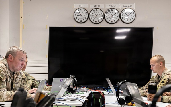 FIRES Support Cell Participates in V Corps Exercise Avenger Triad 25 Operations