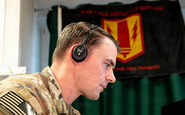 FIRES Support Cell Participates in V Corps Exercise Avenger Triad 25 Operations