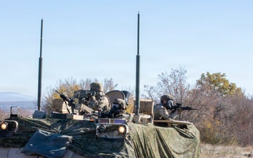 1st Infantry Division Conducts Mortar Training at Novo Selo Training Area, Bulgaria