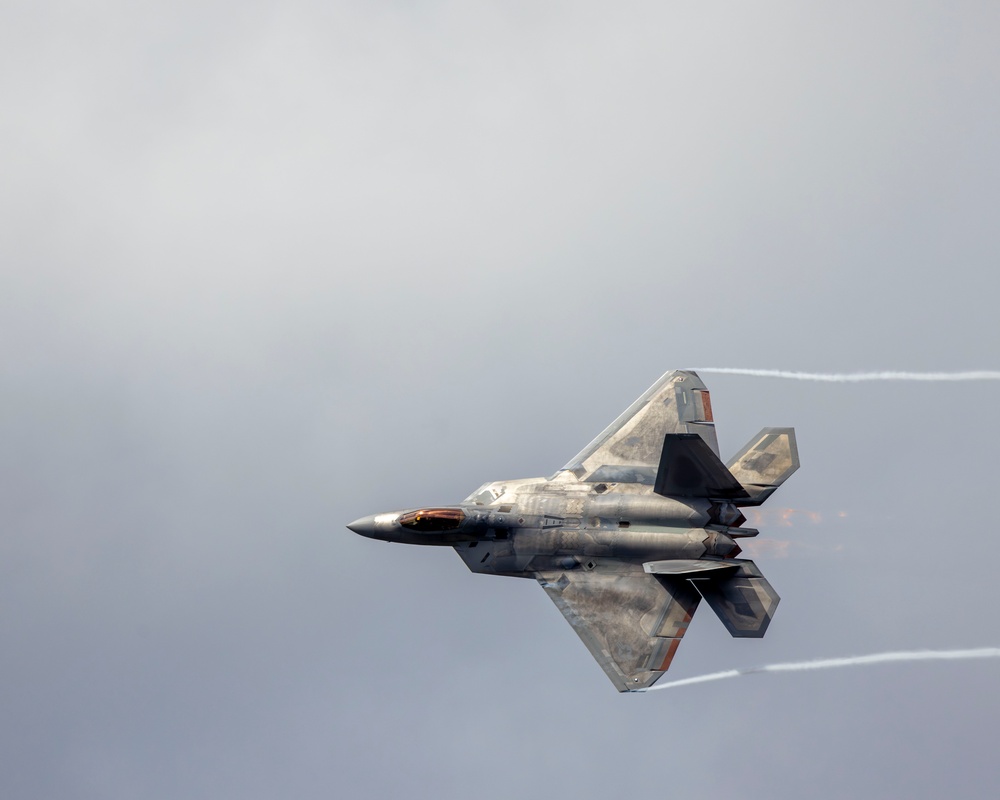 F-22 Raptor Ignites the Sky at NAS Oceana F-22 Raptor Ignites the Sky at NAS Oceana