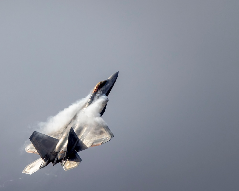 F-22 Raptor Ignites the Sky at NAS Oceana F-22 Raptor Ignites the Sky at NAS Oceana