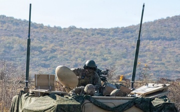 1st Infantry Division Conducts Mortar Training at Novo Selo Training Area, Bulgaria