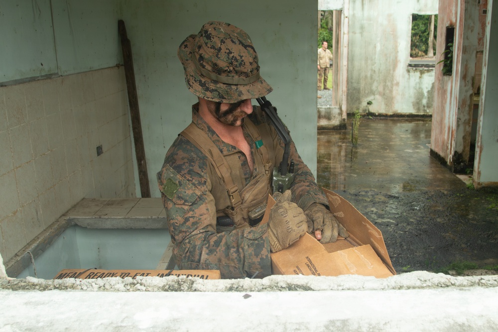 Combined Jungle Operations Training Course React to Contact Mission