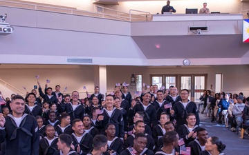Recruit Training Command Naturalization Ceremony