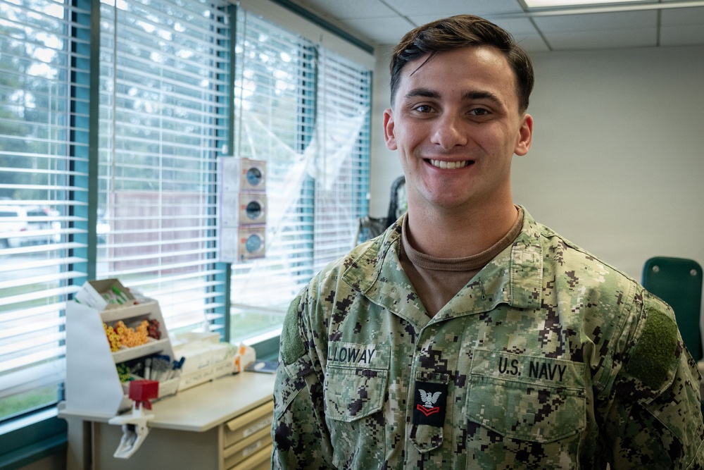 I Keep the Warfighter in the Fight:  Hospital Corpsman Second Class Dru Calloway