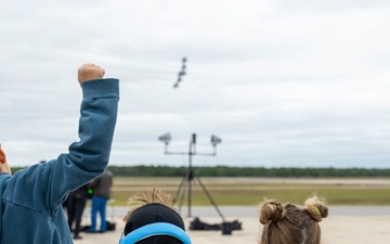 NAS Pensacola Hosts Naval Station Guantanamo Bay Non-Mission Essential Personnel For Blue Angels Practice