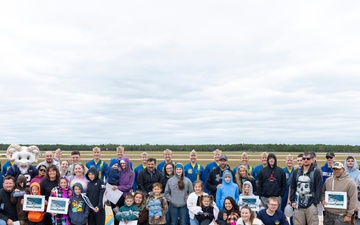 NAS Pensacola Hosts Naval Station Guantanamo Bay Non-Mission Essential Personnel For Blue Angels Practice