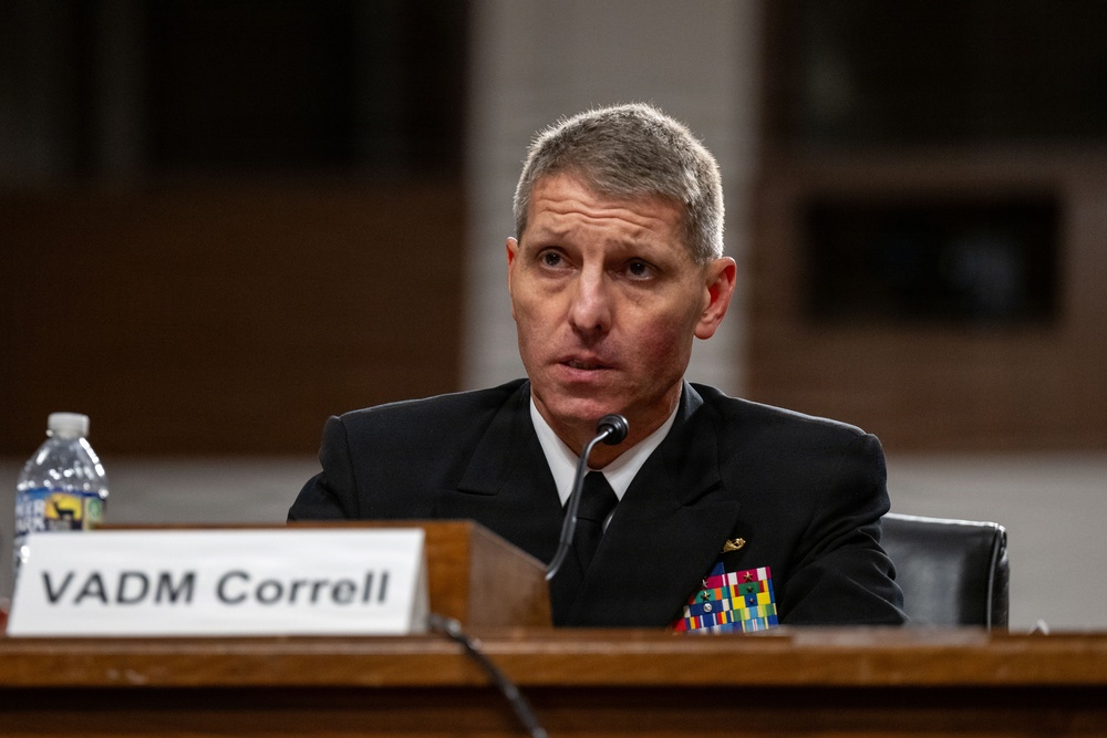 Vice Adm. Richard Correll Confirmation Hearing