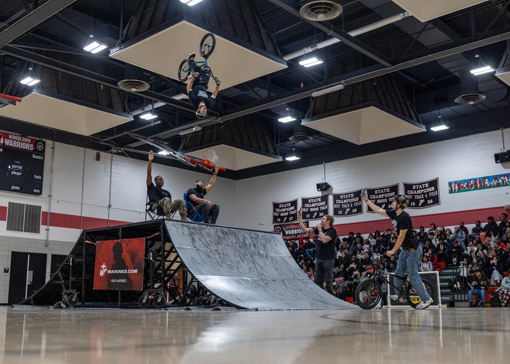 ASA No Hate Tour: Woodlawn High School | Recruiting Station Baltimore