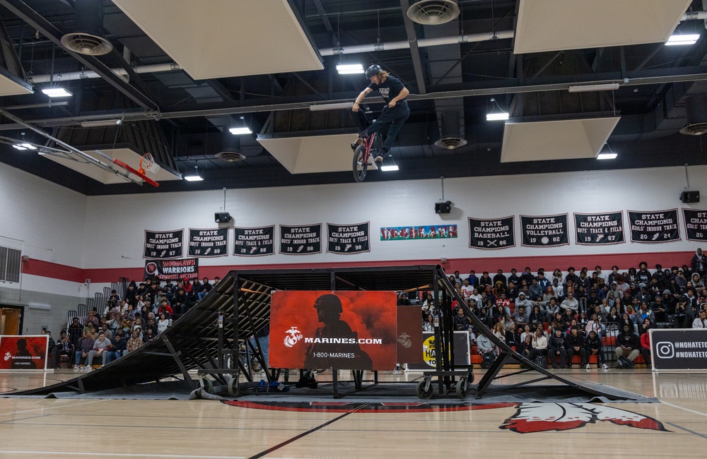 ASA No Hate Tour: Woodlawn High School | Recruiting Station Baltimore