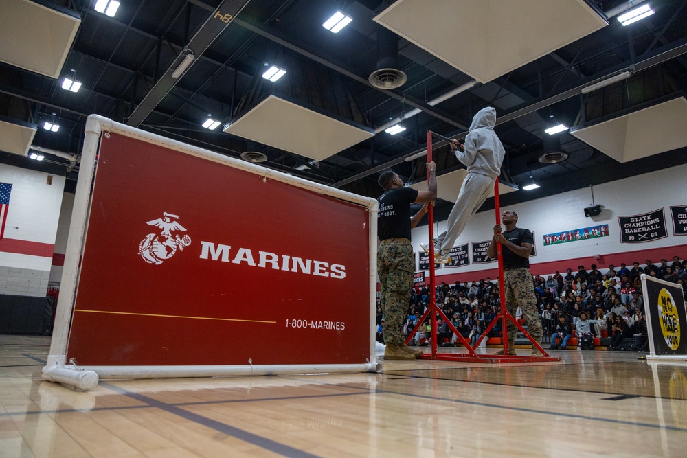 ASA No Hate Tour: Woodlawn High School | Recruiting Station Baltimore