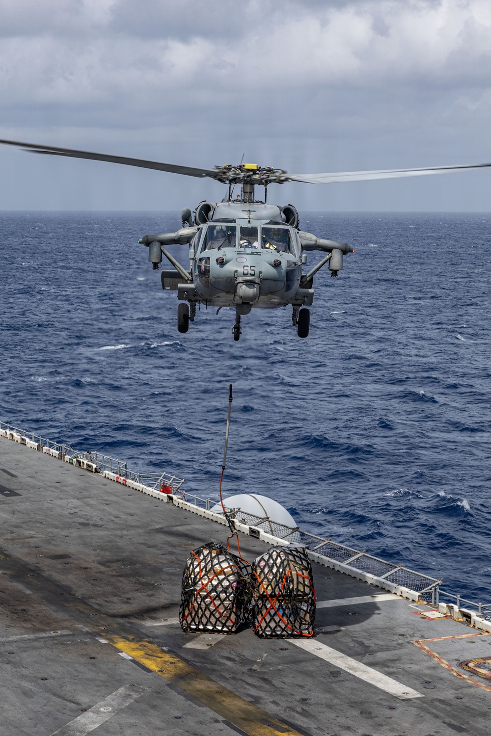 IWO ARG Replinshment-At-Sea with USNS Joshua Humphreys