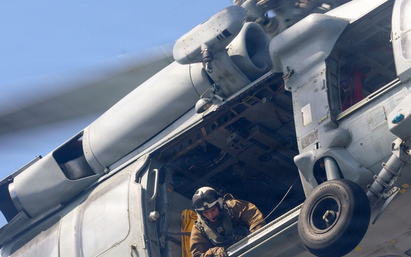 USS Iwo Jima Conducts Replenishment at Sea