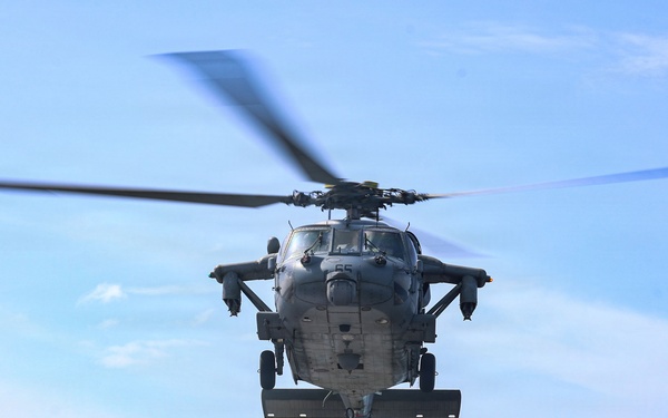 USS Iwo Jima Conducts Replenishment at Sea