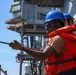 USS Iwo Jima Conducts Replenishment at Sea