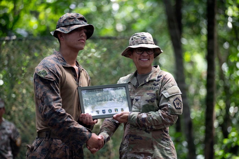 Combined Jungle Operations Training Course Class 26-01 Graduation