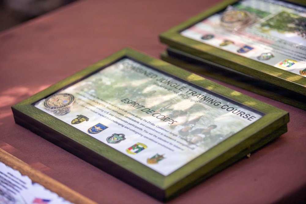 Combined Jungle Operations Training Course Class 26-01 Graduation