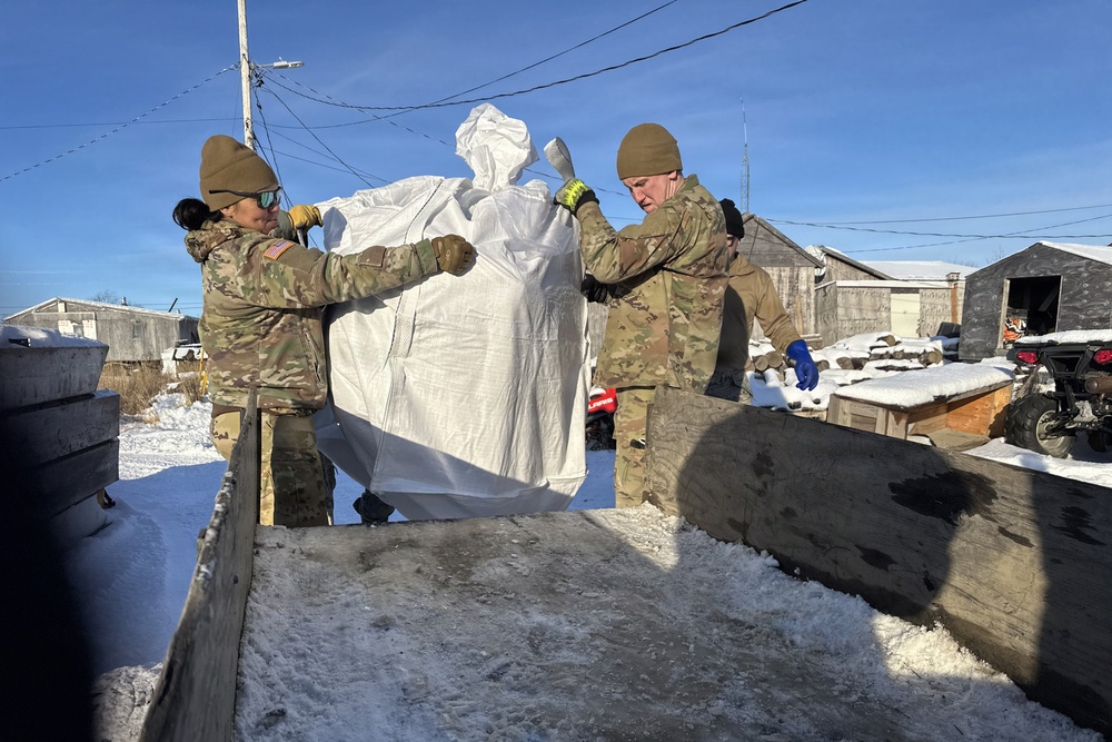 AKOM continues relief efforts at Napaskiak, Alaska during Operation Halong Response AKOM continues relief efforts at Napaskiak, Alaska during Operation Halong Response