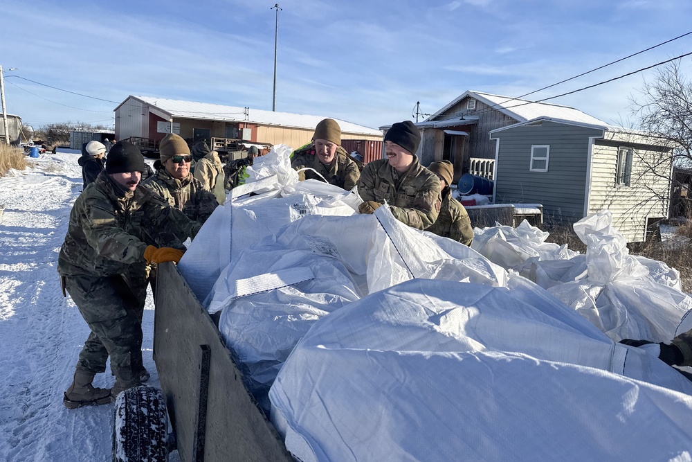 AKOM continues relief efforts at Napaskiak, Alaska during Operation Halong Response AKOM continues relief efforts at Napaskiak, Alaska during Operation Halong Response