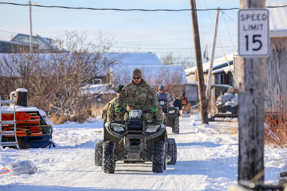 AKOM continues relief efforts at Napaskiak, Alaska during Operation Halong Response AKOM continues relief efforts at Napaskiak, Alaska during Operation Halong Response
