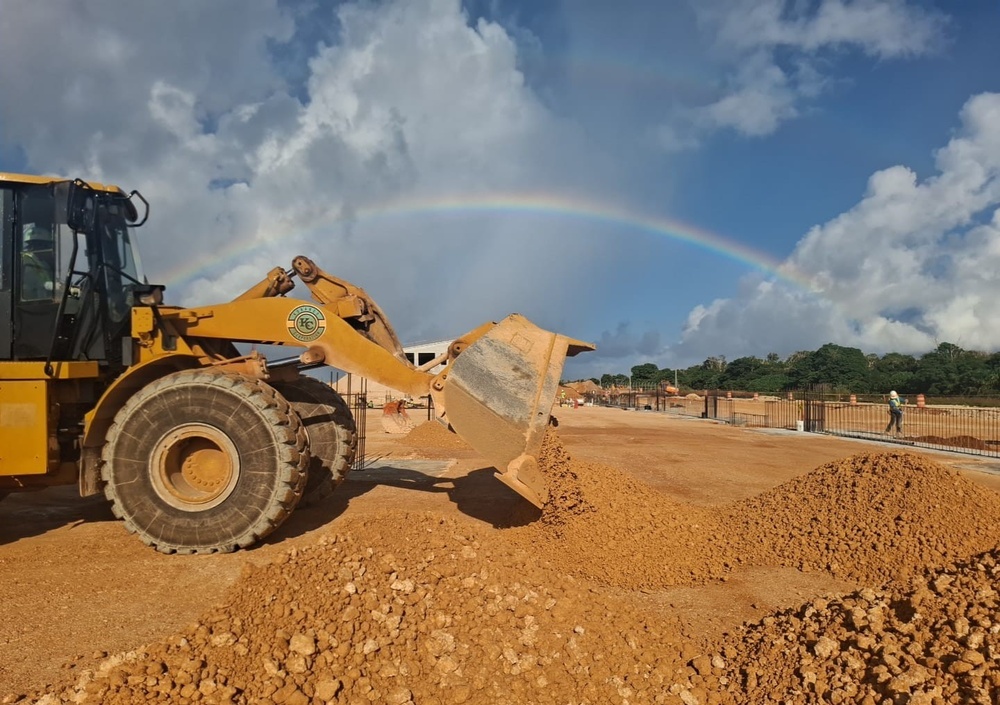 Bulldozers At Work on Camp Blaz Bulldozers At Work on Camp Blaz
