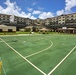 A Finished Basketball Court on Camp Blaz