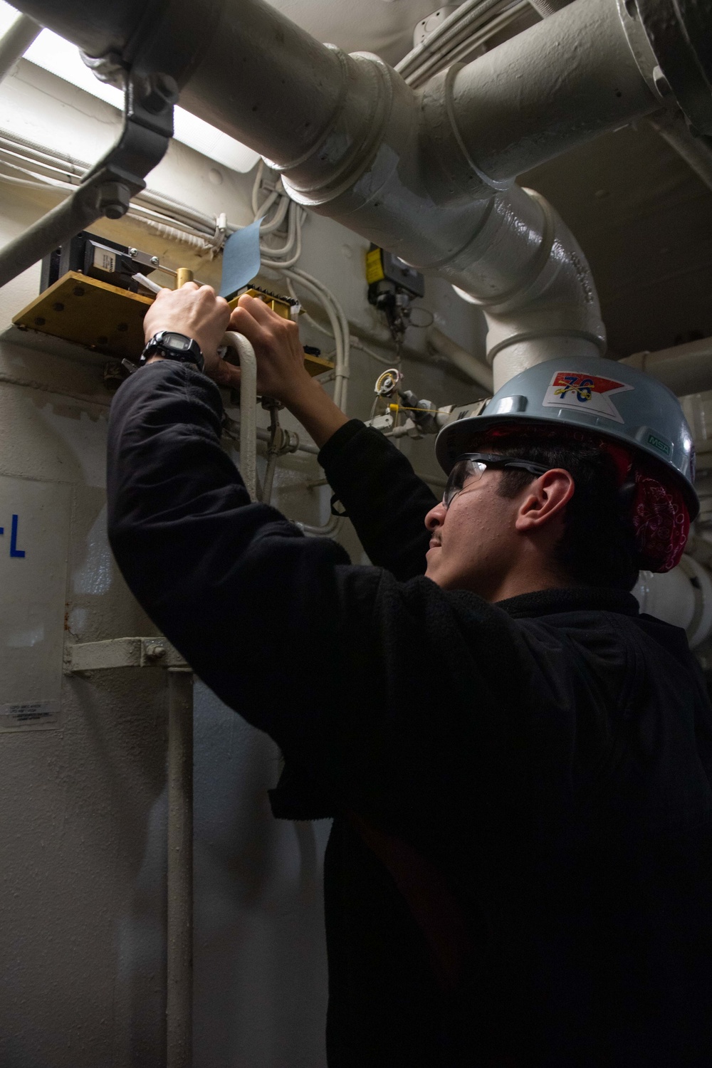 Ronald Reagan Sailors Keep Equipment Maintained