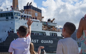 Coast Guard cutter arrives at new homeport in Honolulu after restorative maintenance