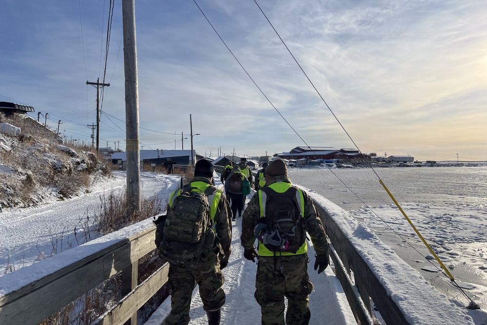 AKOM continues clean up operations in Nightmute, Alaska during Operation Halong Response AKOM continues clean up operations in Nightmute, Alaska during Operation Halong Response
