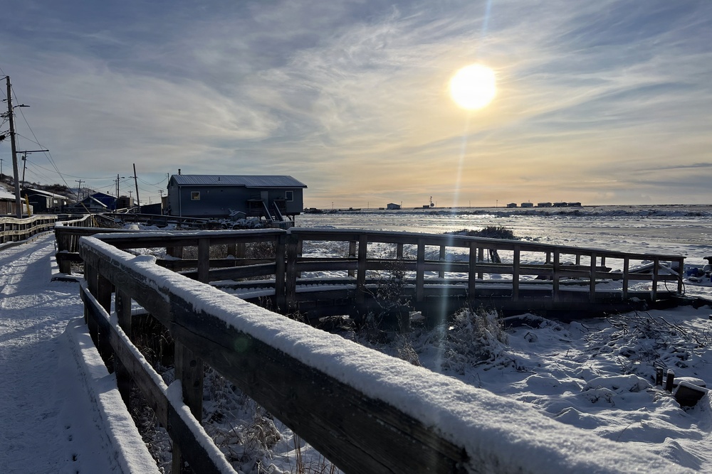 AKOM continues clean up operations in Nightmute, Alaska during Operation Halong Response AKOM continues clean up operations in Nightmute, Alaska during Operation Halong Response