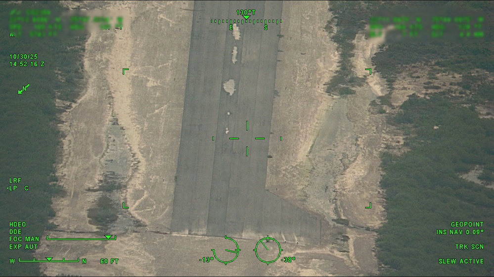 Coast Guard Air Station Miami airplane crew overflies The Bahamas following Hurricane Melissa
