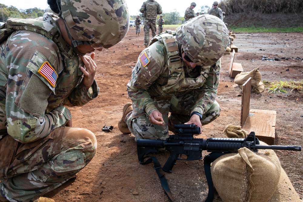94th AAMDC Soldiers attend M4 Carbine range
