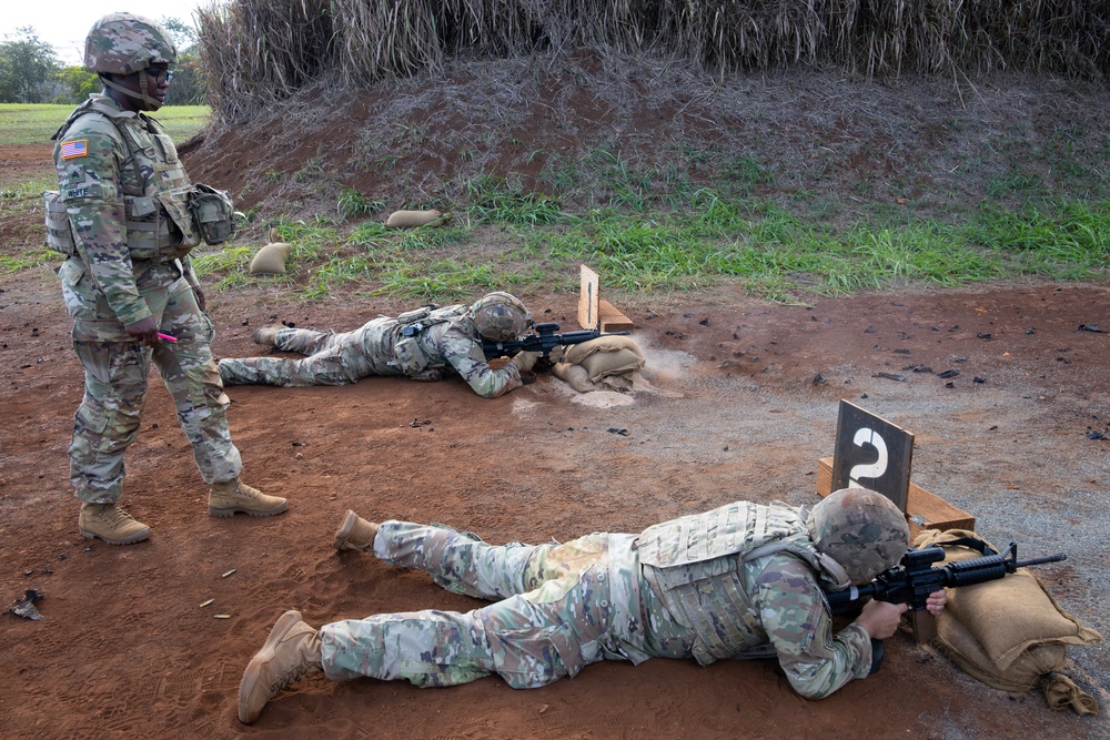 94th AAMDC Soldiers attend M4 Carbine range