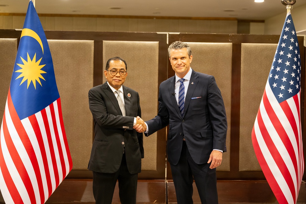 SW Hegseth Bilat with Malaysia MOD SW Hegseth Bilat with Malaysia MOD