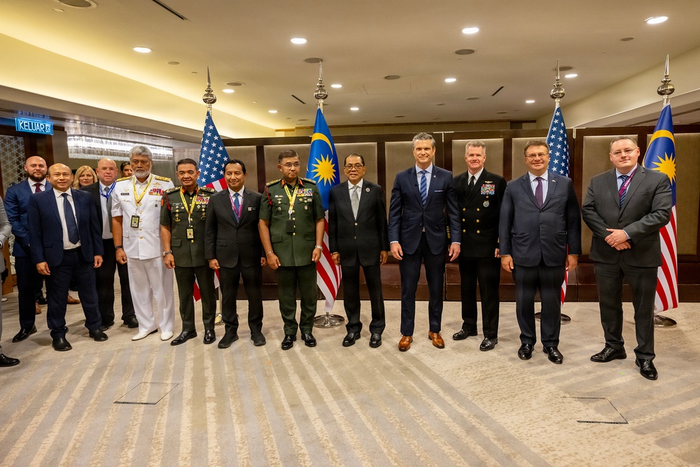 SW Hegseth Bilat with Malaysia MOD SW Hegseth Bilat with Malaysia MOD