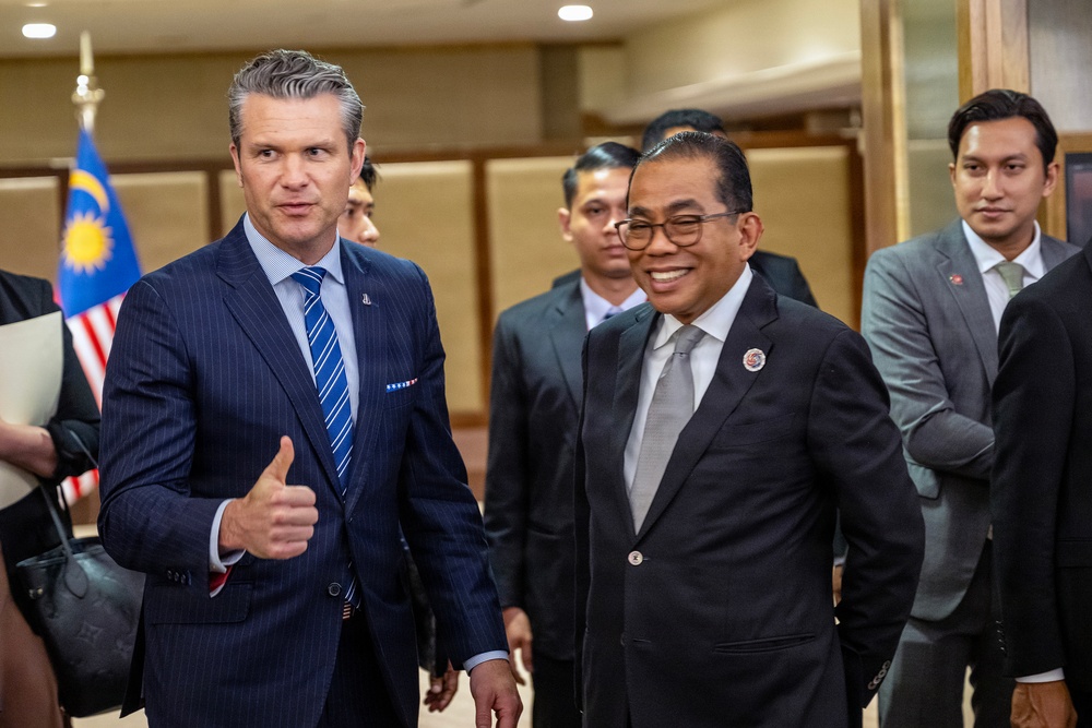 SW Hegseth Bilat with Malaysia MOD SW Hegseth Bilat with Malaysia MOD