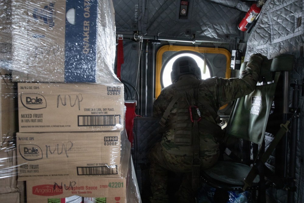 AKOM delivers relief supplies to Nunapitchuk, Alaska during Operation Halong Response AKOM delivers relief supplies to Nunapitchuk, Alaska during Operation Halong Response