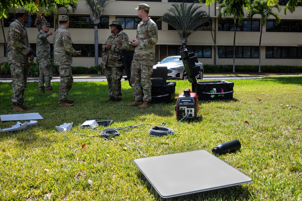 94th AAMDC conducts G6 Satellite Link Up