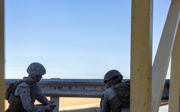 Bridge recon preps for barrier reinforcement