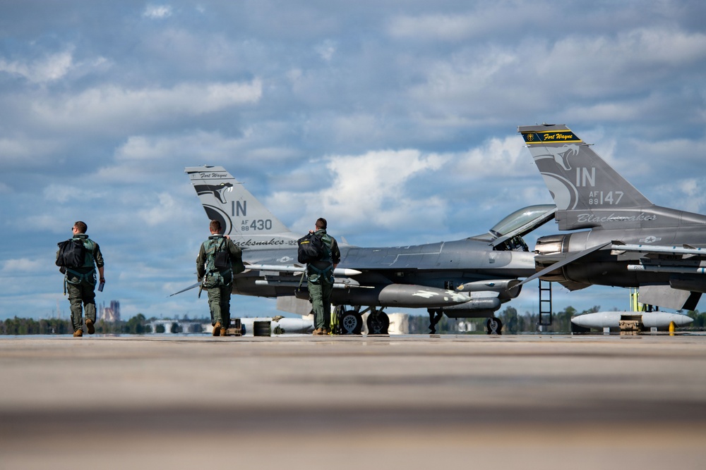 122nd Fighter Wing validates readiness at Checkered Flag 26-1