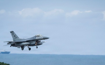 New Jersey F-16s round out latest U.S. fighter rotation at Kadena