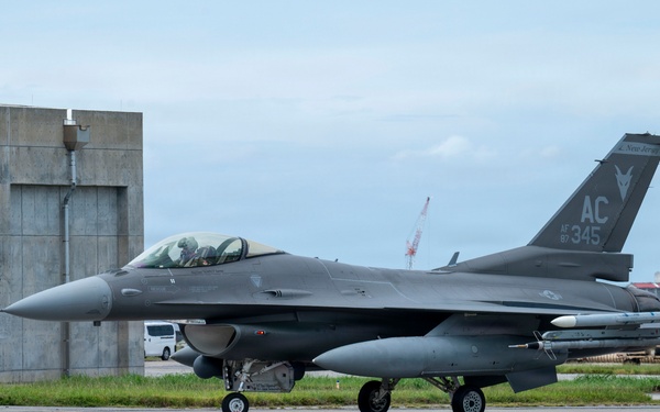 New Jersey F-16s round out latest U.S. fighter rotation at Kadena