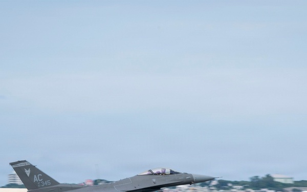 New Jersey F-16s round out latest U.S. fighter rotation at Kadena