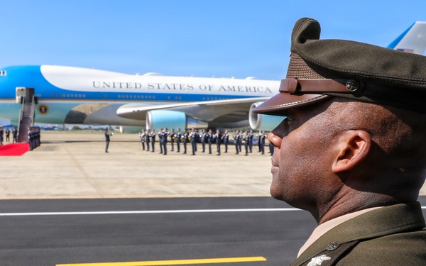 U.S. President Visits South Korea