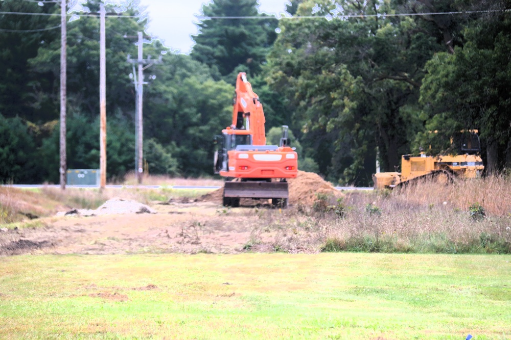 Fort McCoy grounds contractor completes ditching work on installation cantonment area