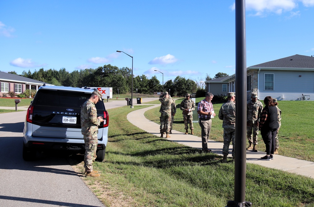 Fort McCoy holds September 2025 ‘walking town hall’ with installation housing residents