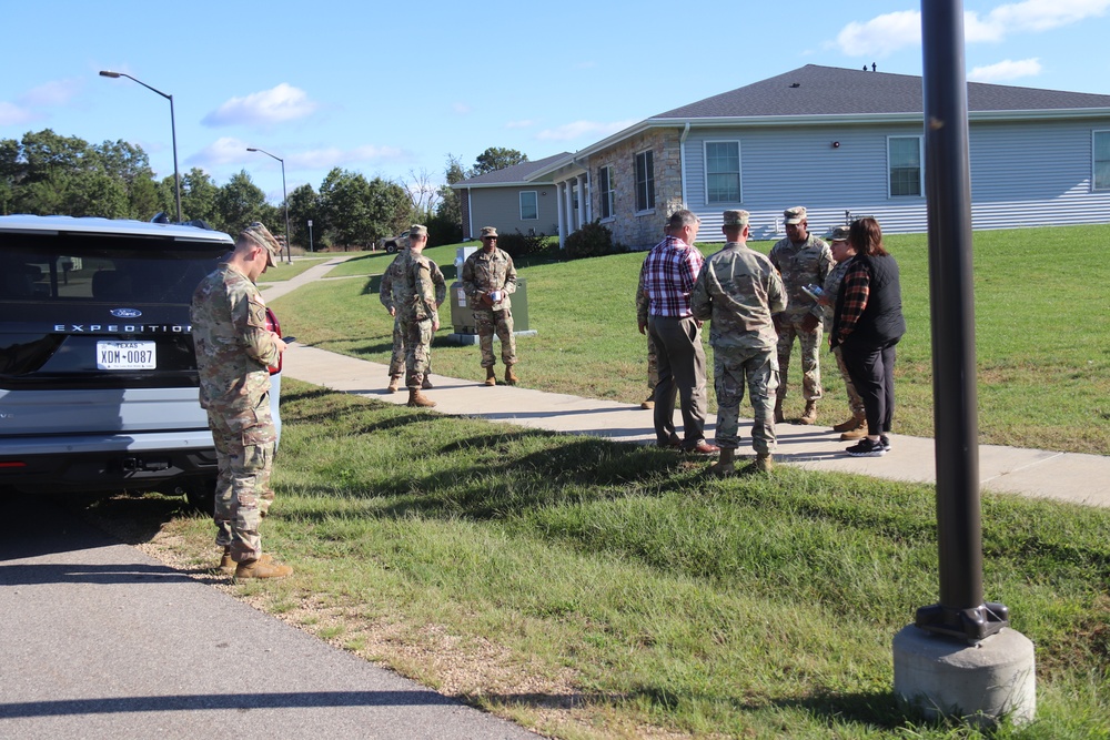 Fort McCoy holds September 2025 ‘walking town hall’ with installation housing residents