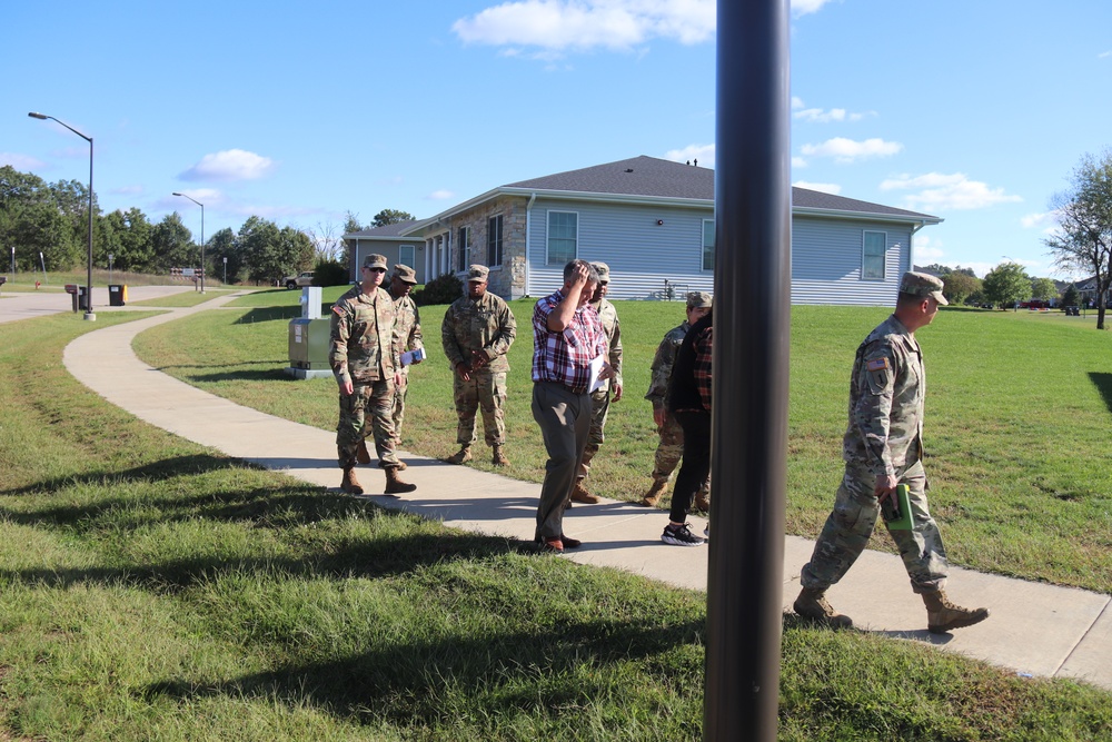 Fort McCoy holds September 2025 ‘walking town hall’ with installation housing residents