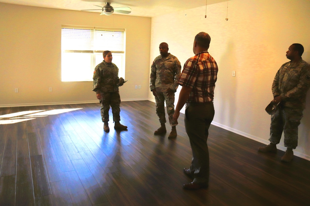 Fort McCoy holds September 2025 ‘walking town hall’ with installation housing residents